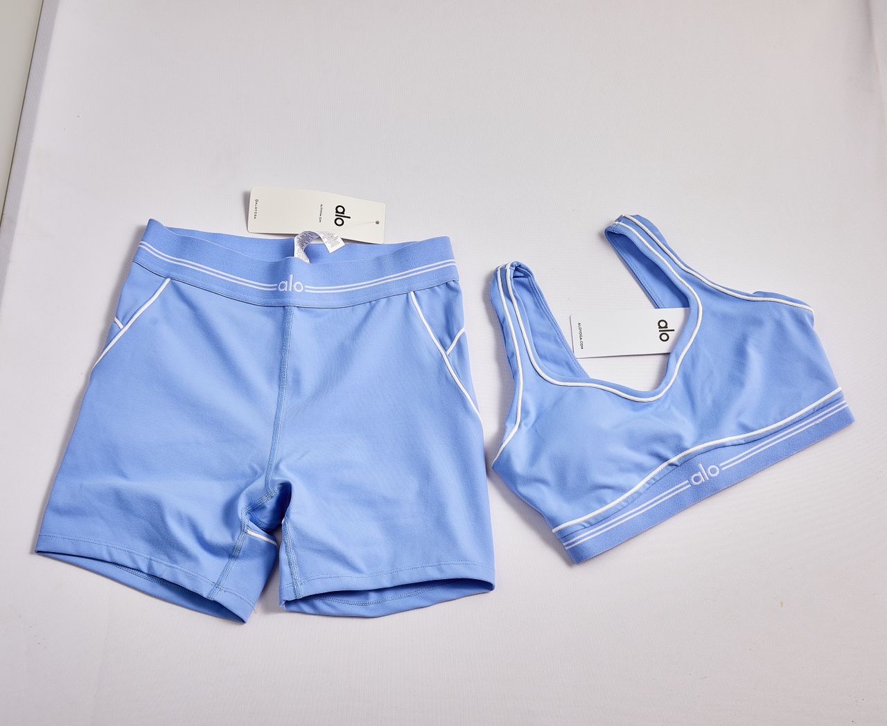 Baby Blue Shorts Sets