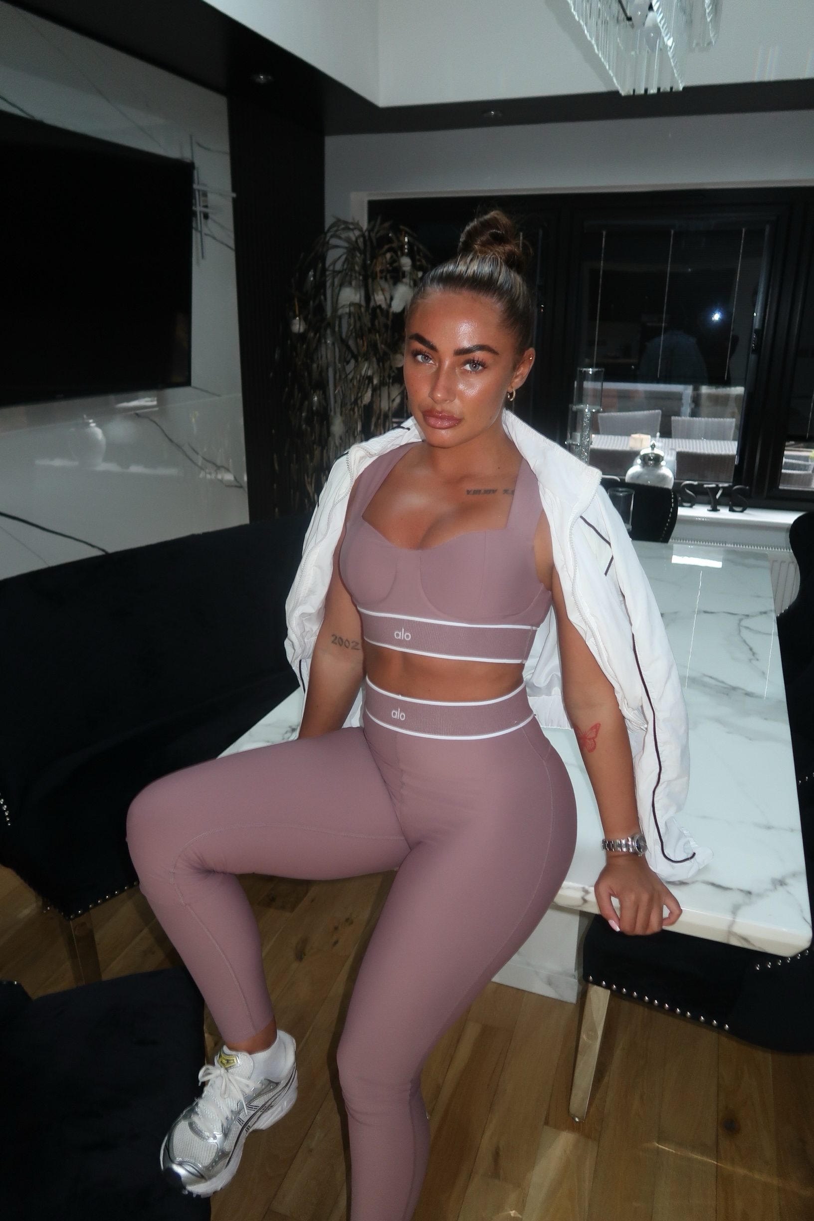 Light Pink leggings set