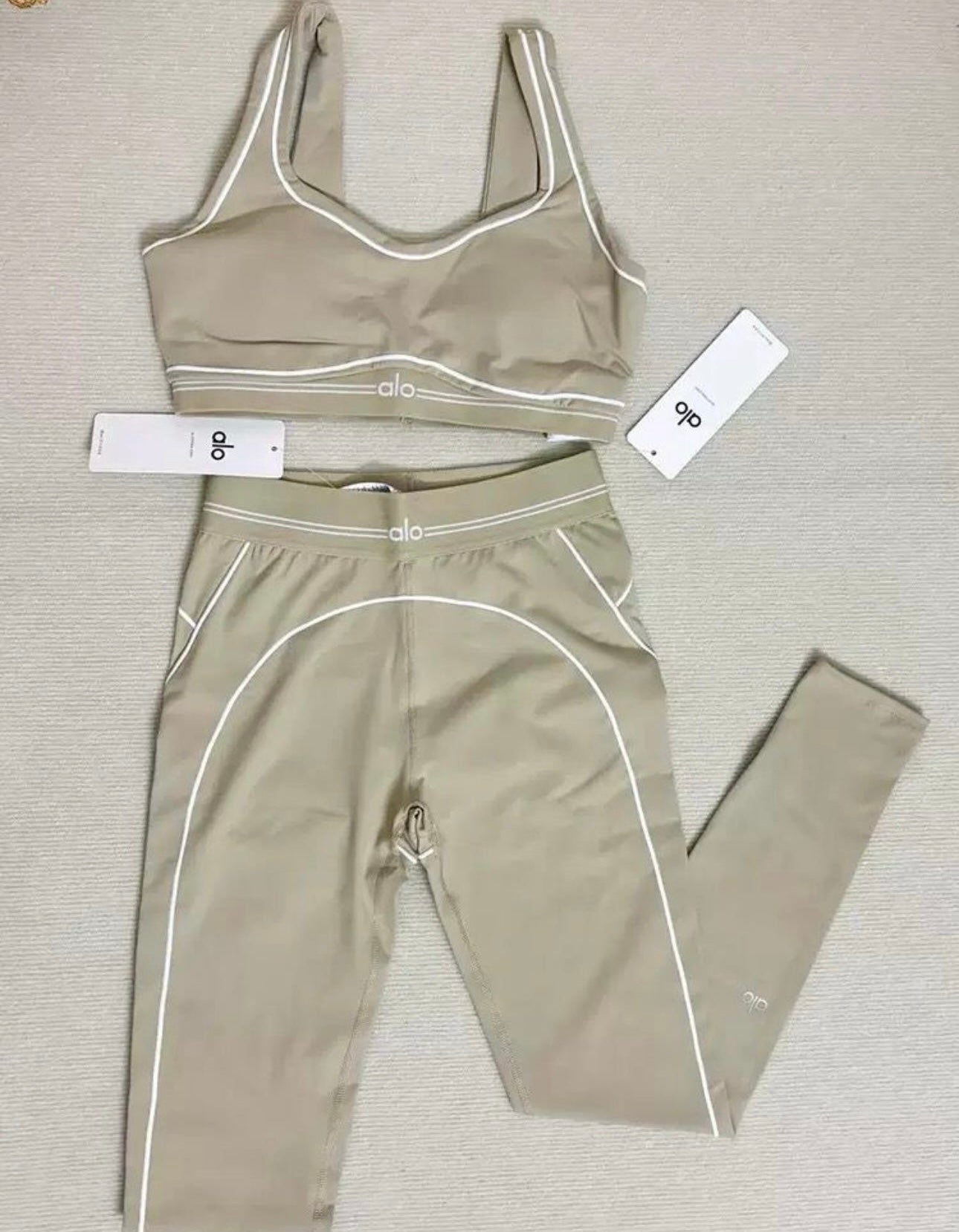 Nude leggings set
