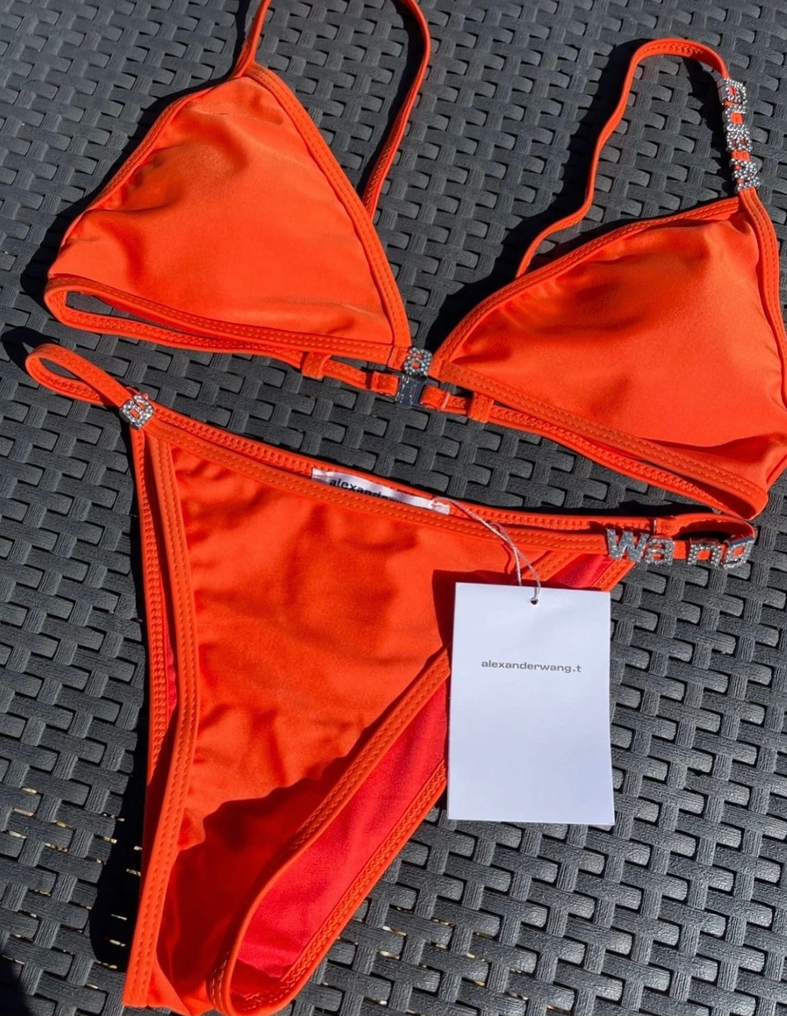 Orange bikini