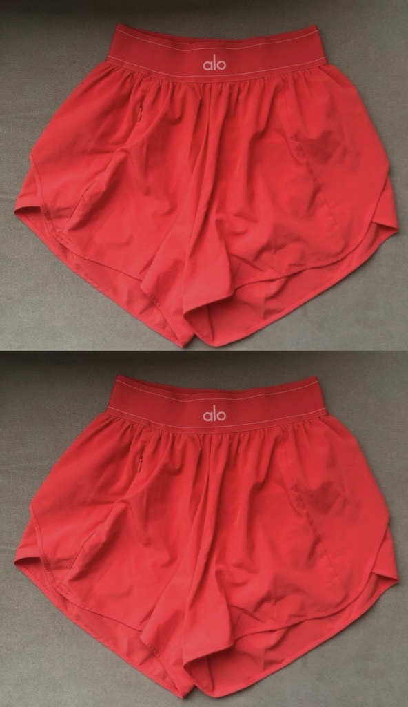 red shorts