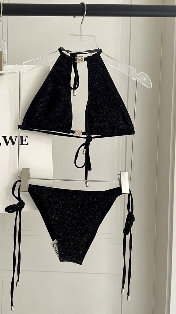black tie bikini