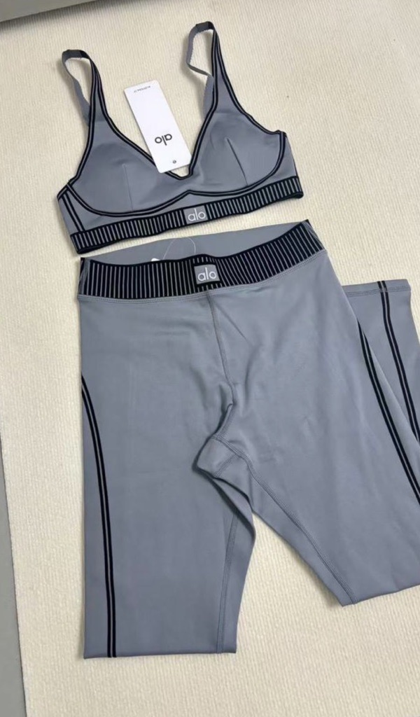grey leggings set
