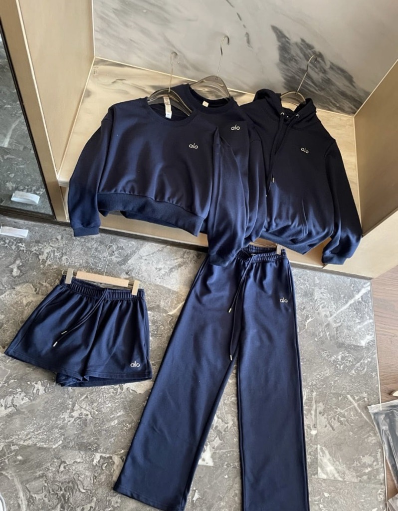 navy loungewear