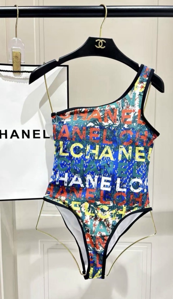 blue & yellow swimsuit