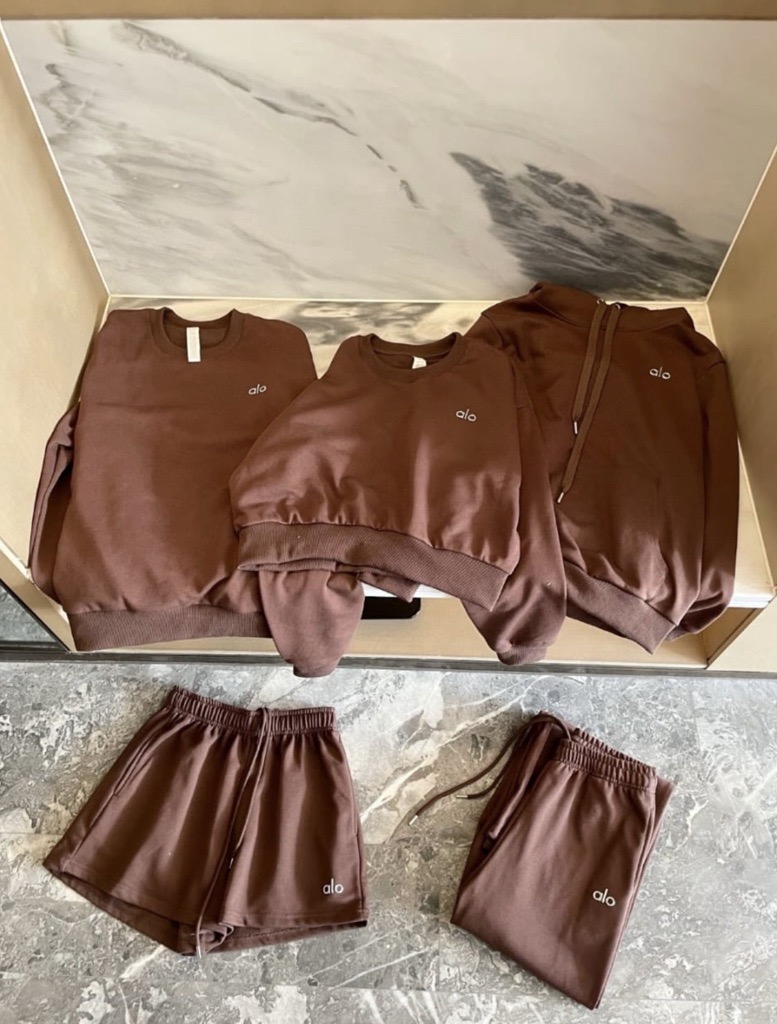 chocolate brown loungewear