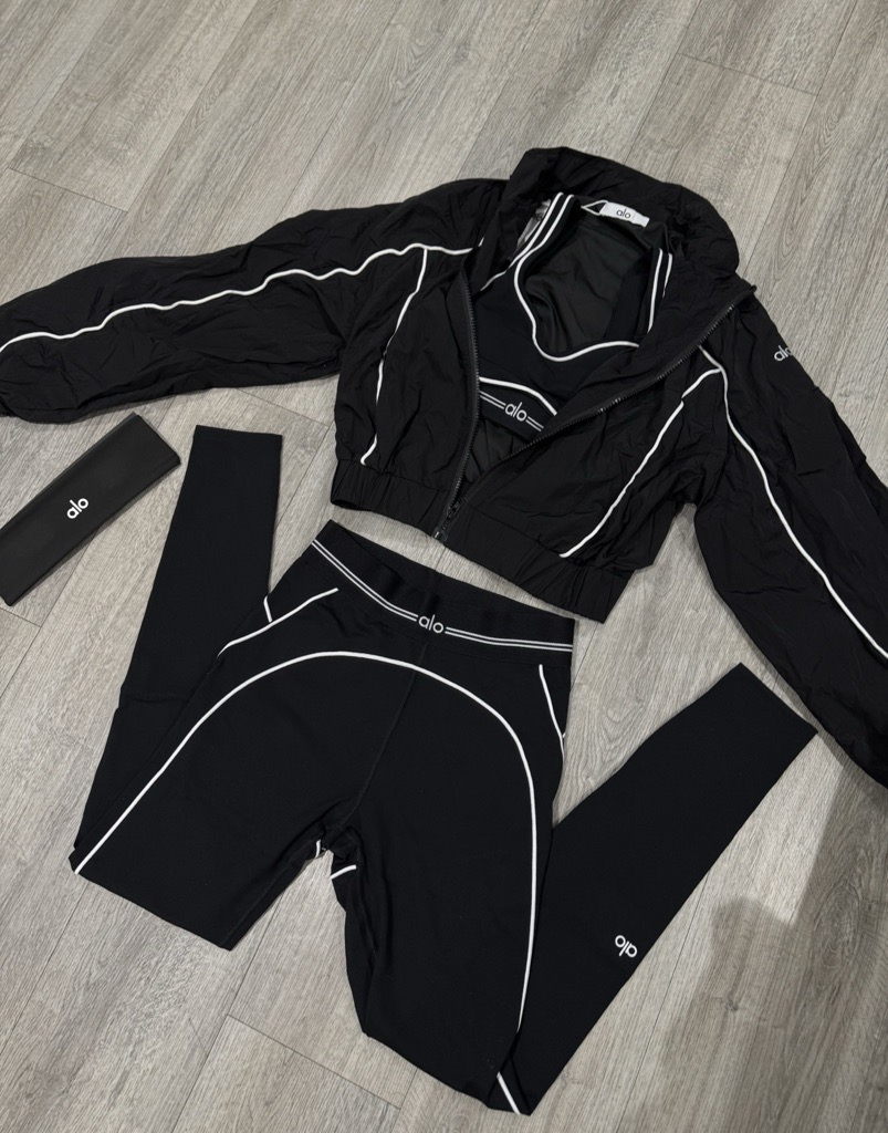 black & white jacket