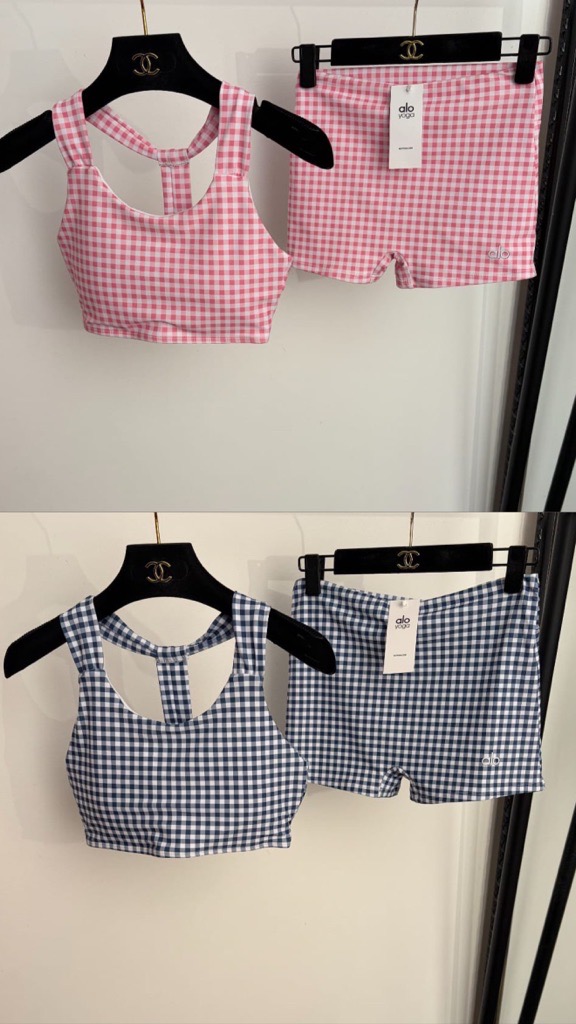baby Pink & Navy shorts set