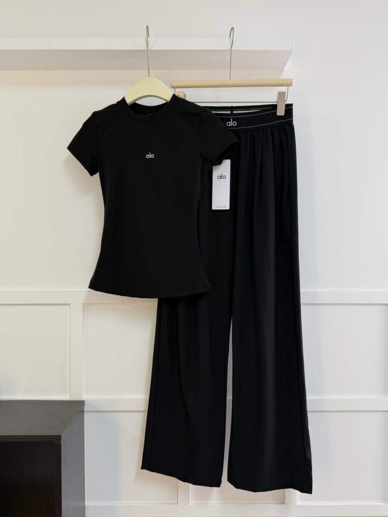 black top & trousers set