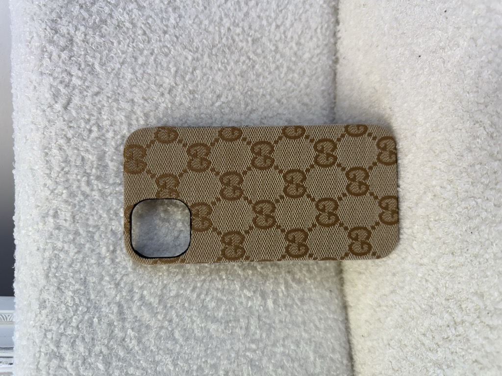 beige phone case