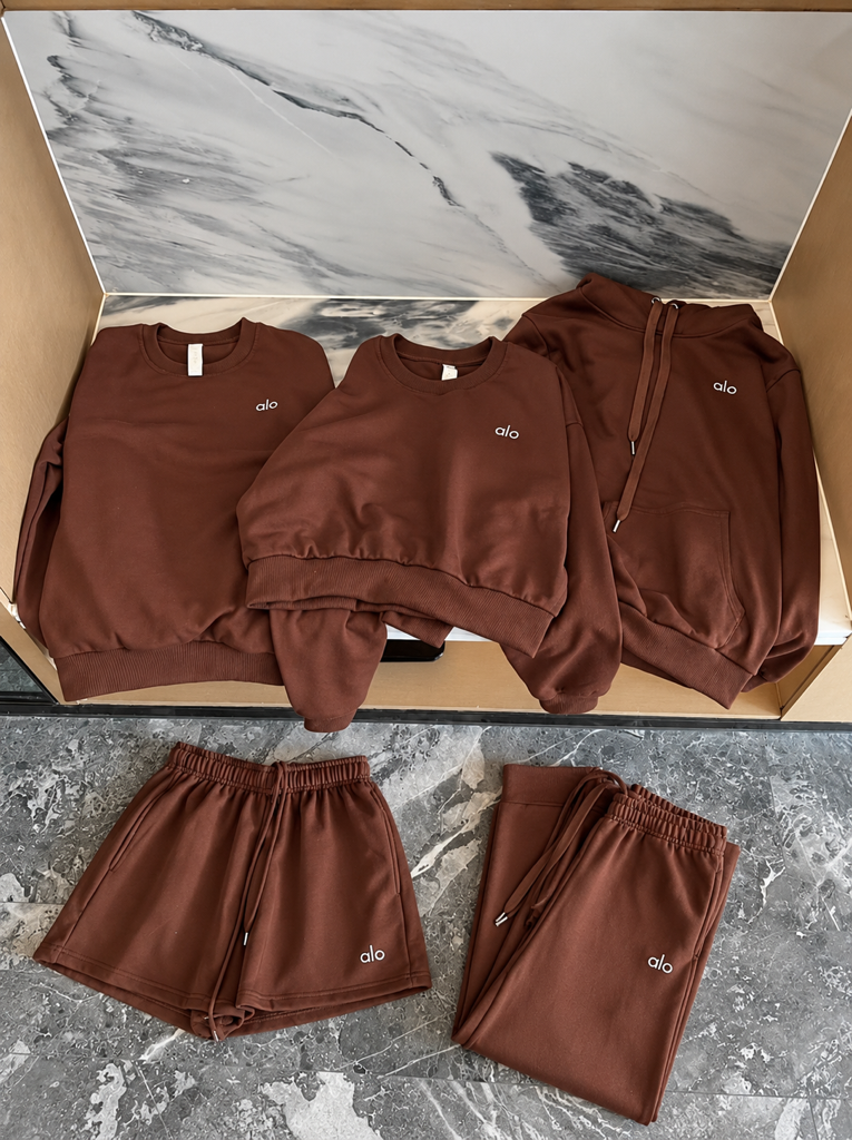 chocolate brown loungewear