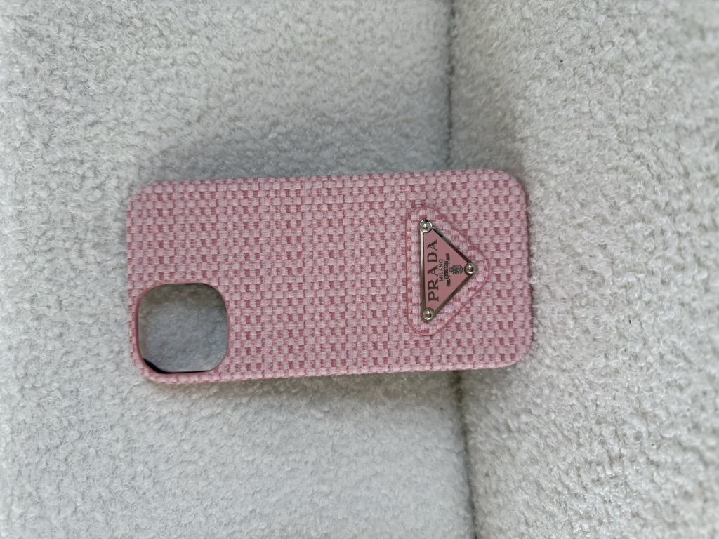 light pink phone case